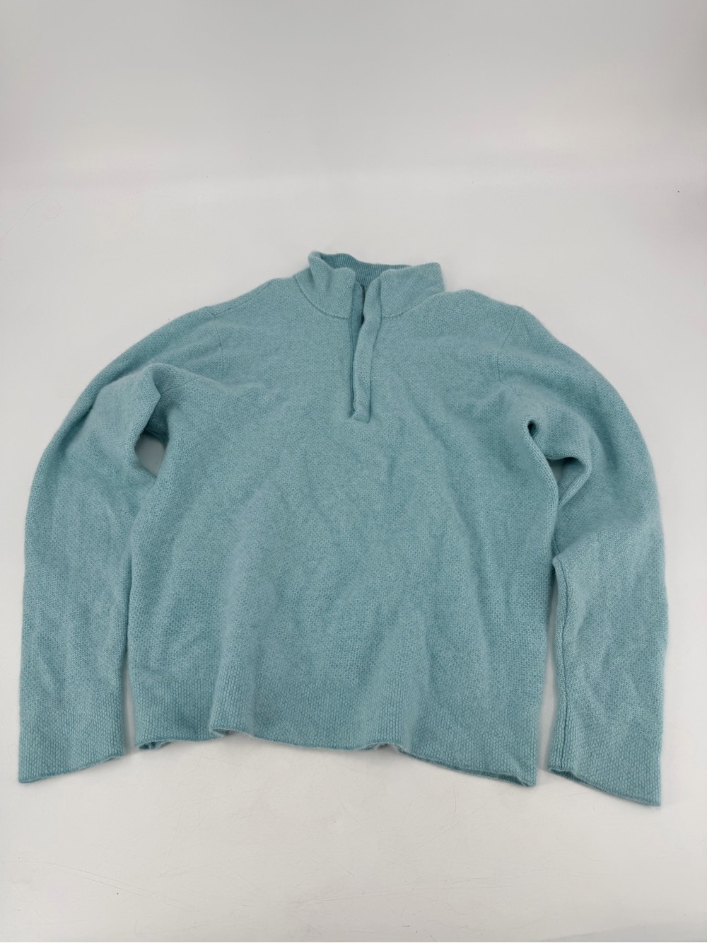 Vineyard Vines 100% Cashmere Quarter Zip Sweater Large